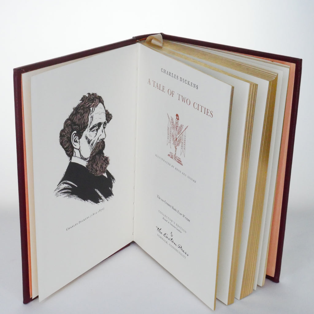 A Tale of Two Cities – Charles Dickens (The Easton Press, 100 Greatest Books Ever Written)