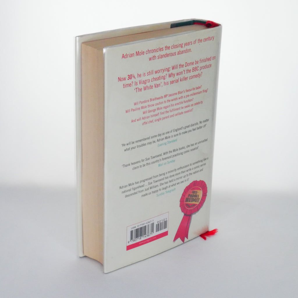 Adrian Mole: The Cappuccino Years - Sue Townsend (1st Edition, Michael Joseph, London, 1999)