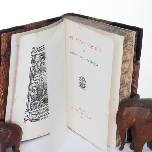 An Inland Voyage – Robert Louis Stevenson (Chatto and Windus edition, 1900)