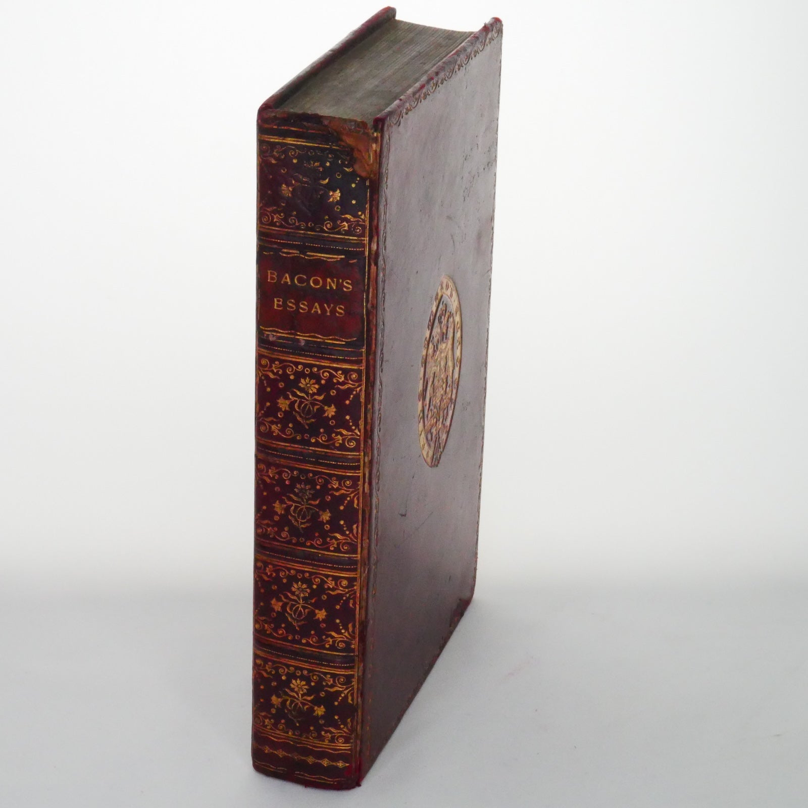 Bacon's Essays – Francis Bacon (Macmillan and Co., 1906, Fine Prize Binding)