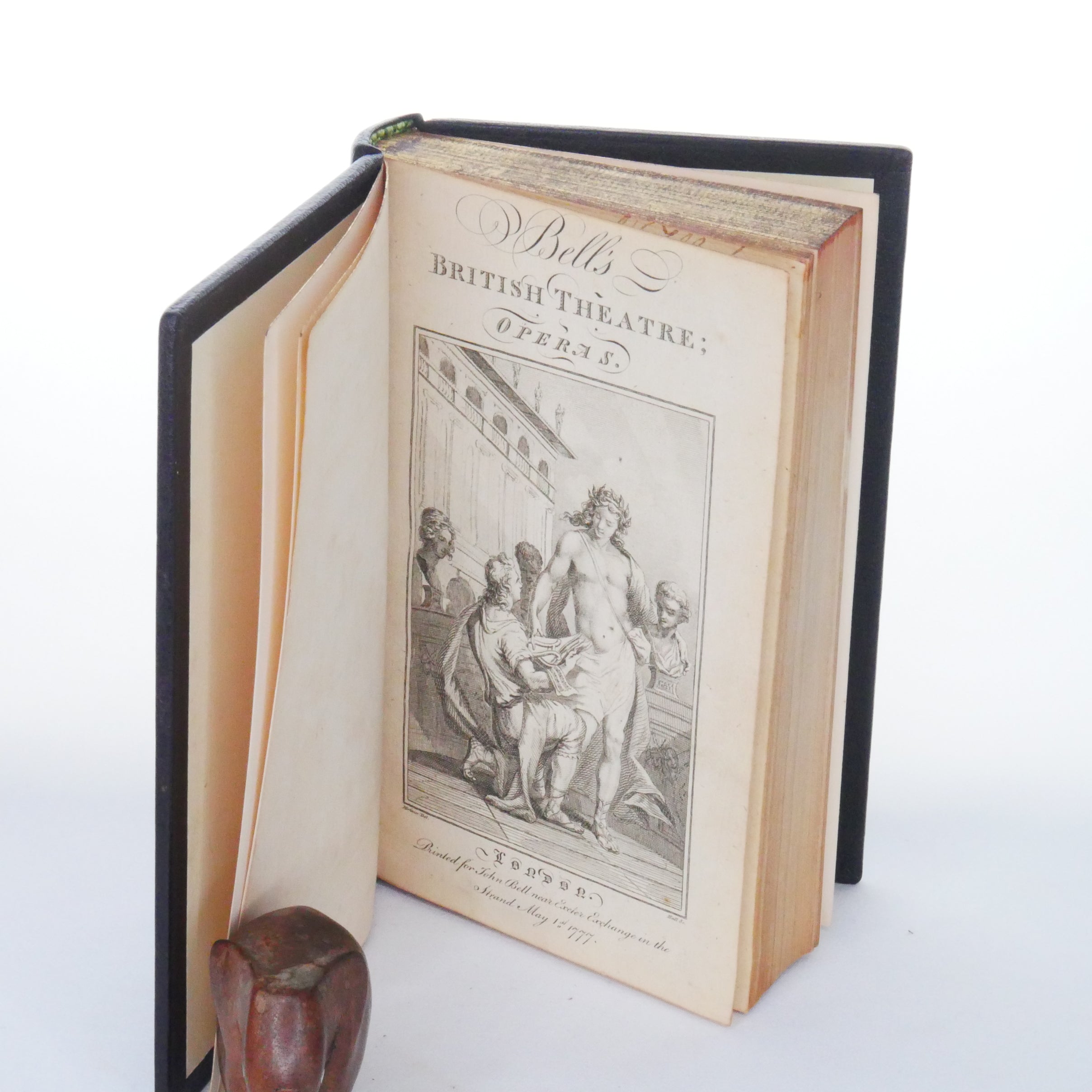 Bell's British Theatre, Volume IX - John Bell (1780 - Fine Morocco Rebind)