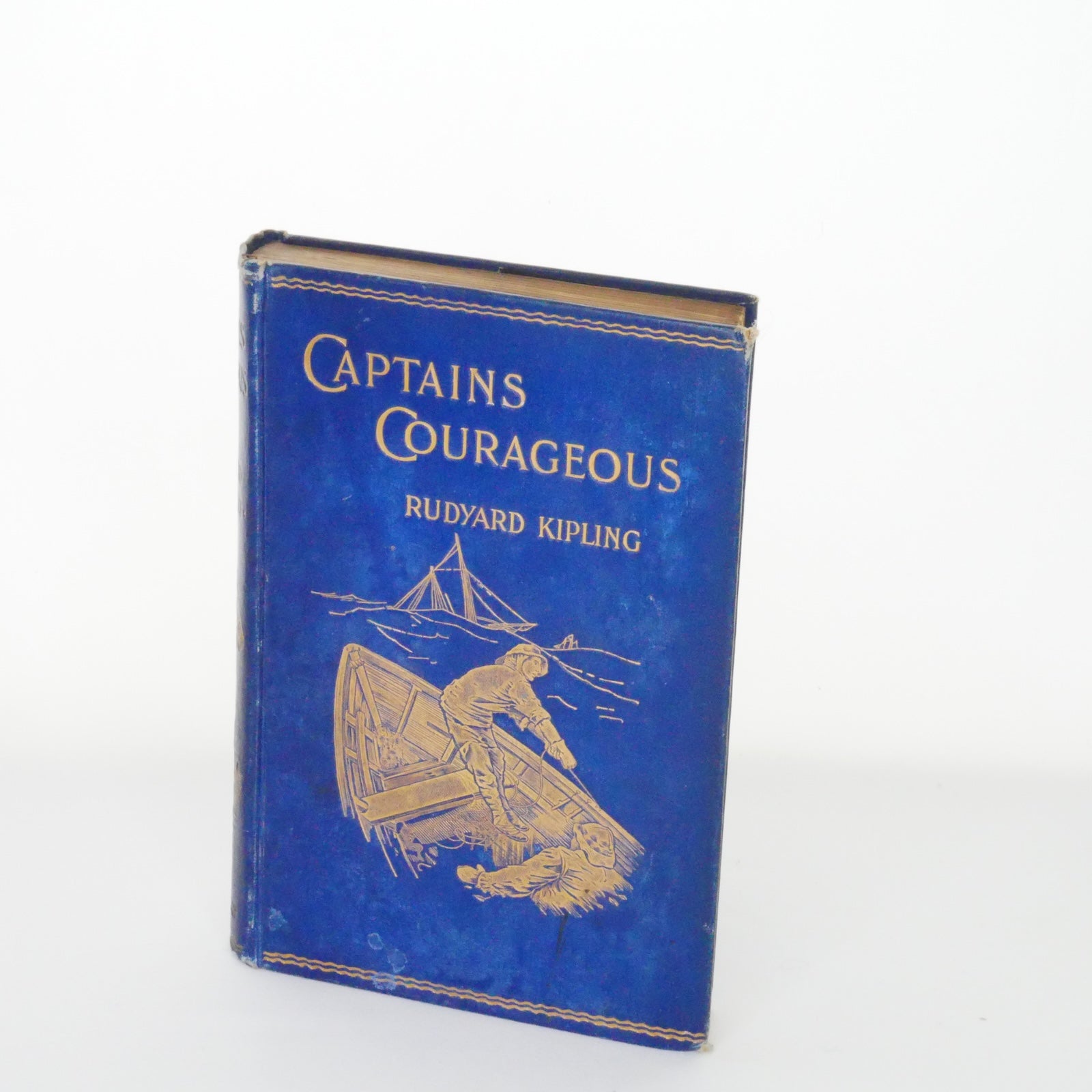 Captains Courageous - Rudyard Kipling (Macmillan, 1st Edition, 1897)
