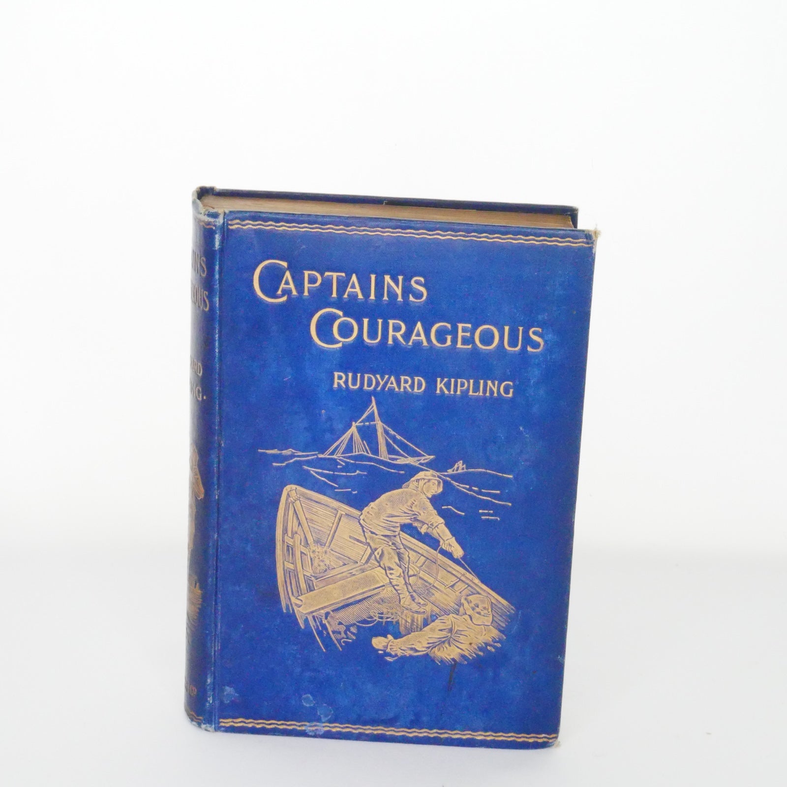 Captains Courageous - Rudyard Kipling (Macmillan, 1st Edition, 1897)