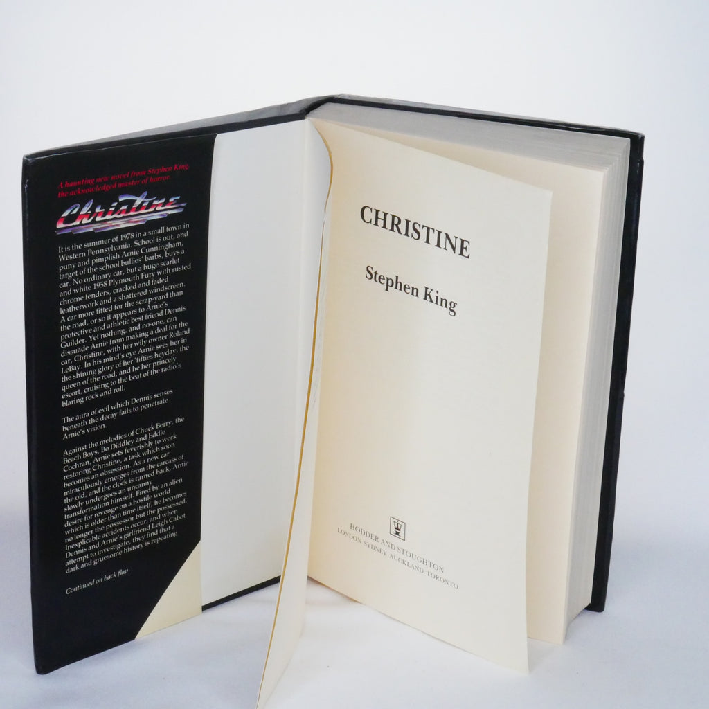 Christine - Stephen King (Hodder & Stoughton, First Edition 1983)