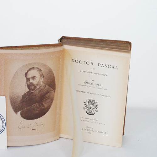 Doctor Pascal - Émile Zola (Chatto & Windus, 1894)