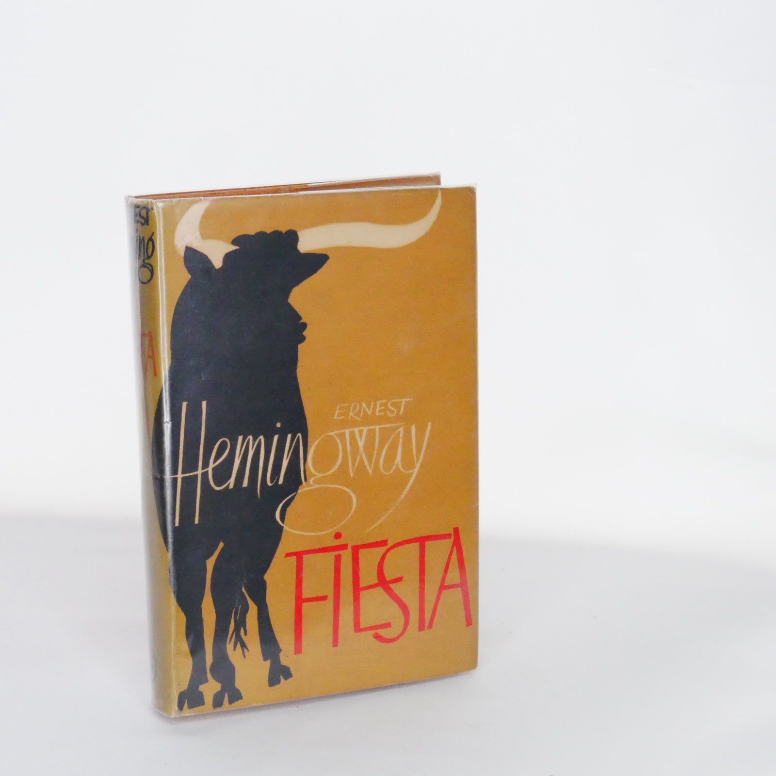Fiesta - Ernest Hemingway (Jonathan Cape, 1954 Re-issue) — with Estonian Gift Inscription, Bradford 1956