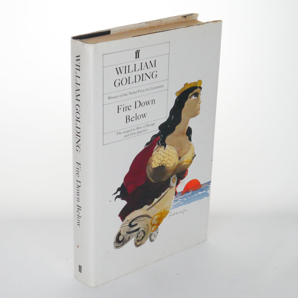 Fire Down Below – William Golding (1st Edition, Faber and Faber, 1989)
