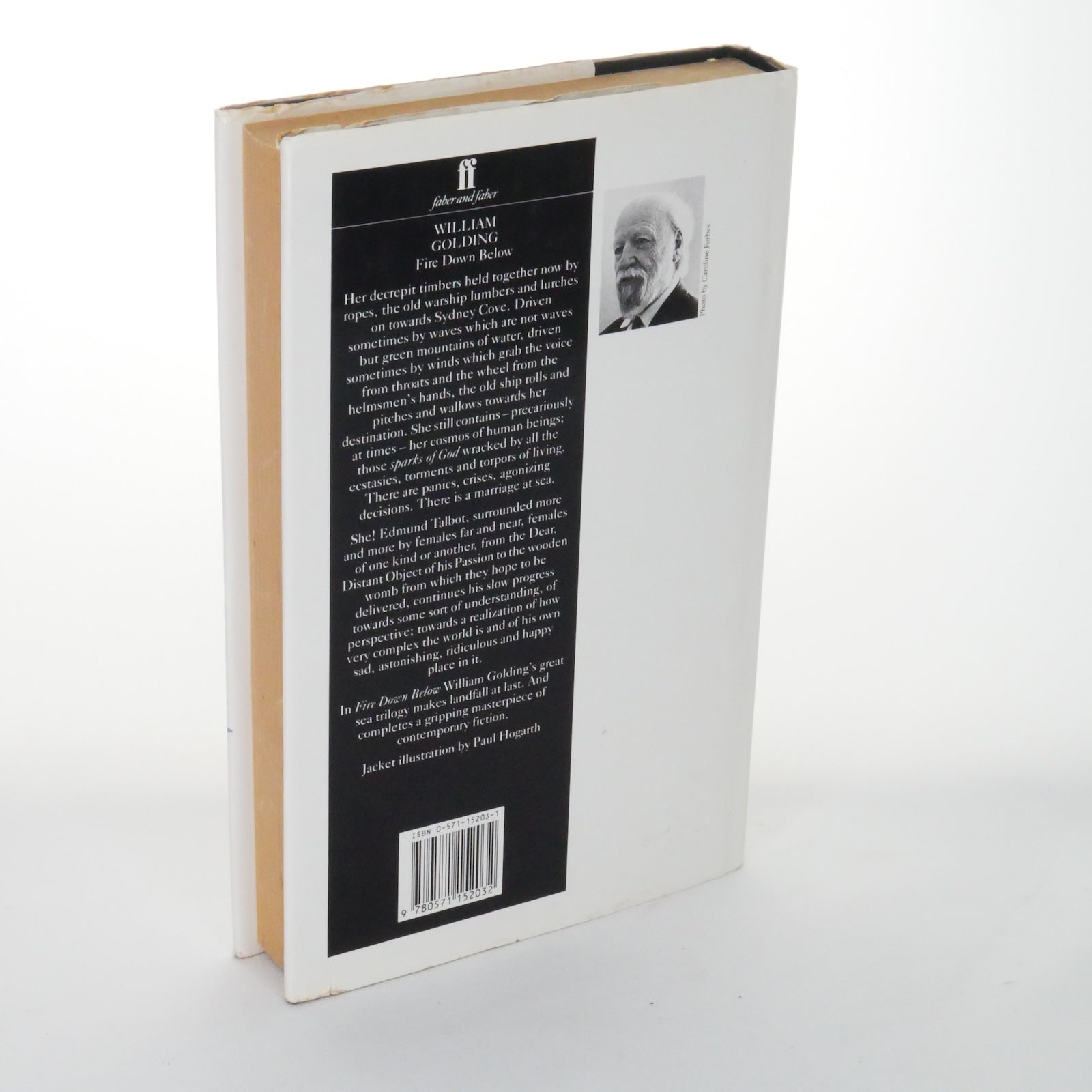 Fire Down Below – William Golding (1st Edition, Faber and Faber, 1989)