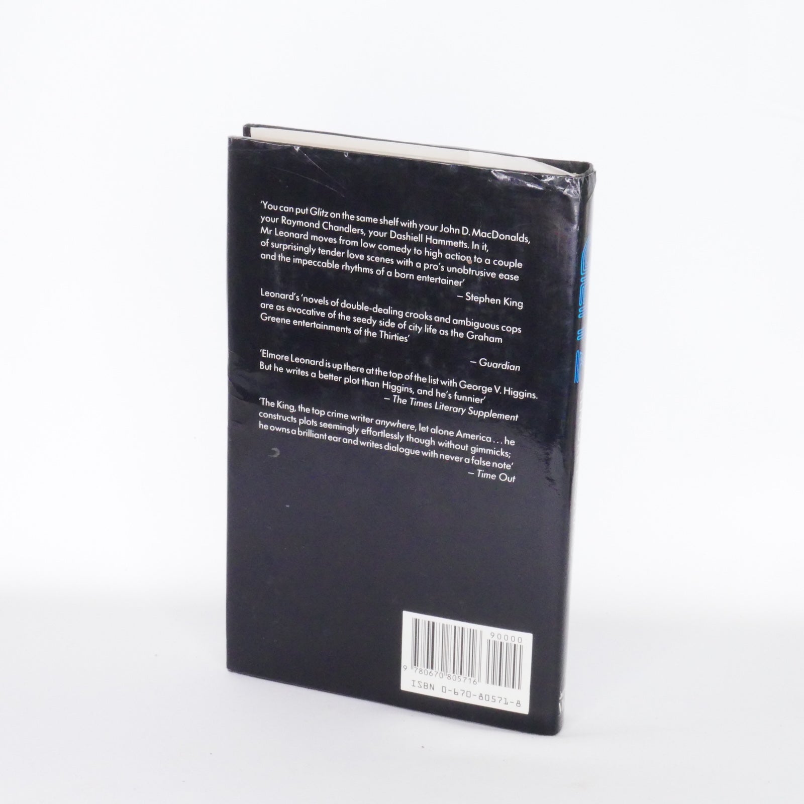 Glitz - Elmore Leonard (Viking Press, First Edition 1985)