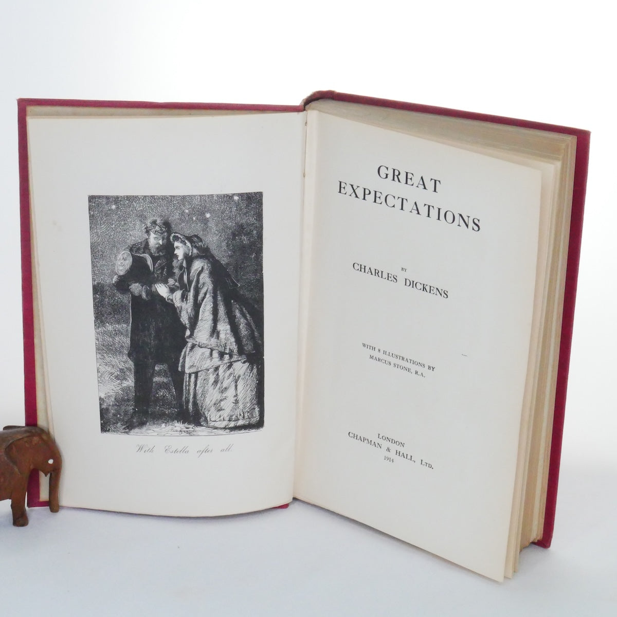 Great Expectations - Charles Dickens (Chapman & Hall, 1914, Illustrated by Marcus Stone)