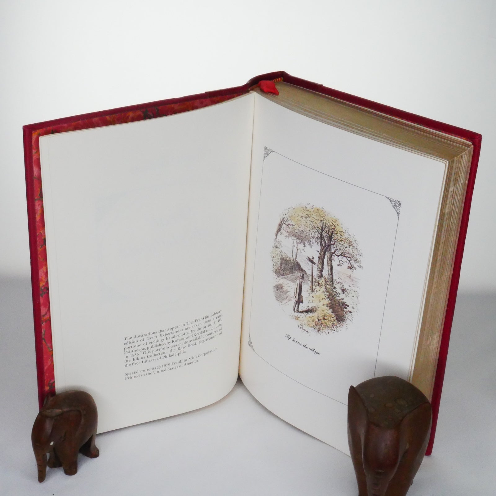 Great Expectations – Charles Dickens, Illustrated by F. W. Pailthorpe (Franklin Library, 1979)