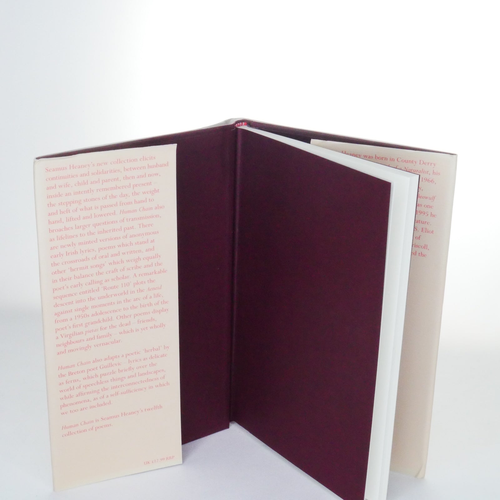 Human Chain – Seamus Heaney (Faber and Faber, First Edition 2010)