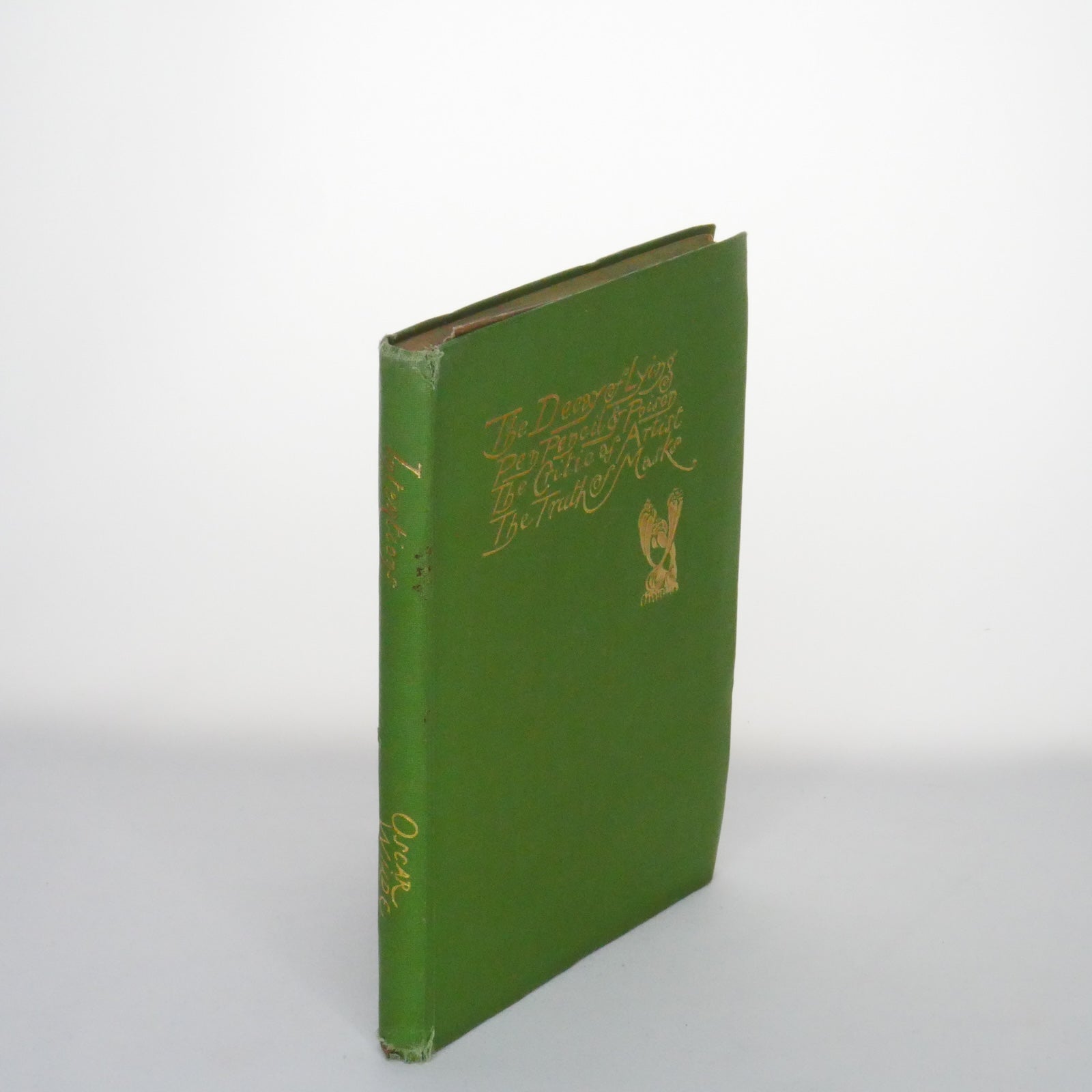 Intentions – Oscar Wilde (Unicorn Press, 1945)