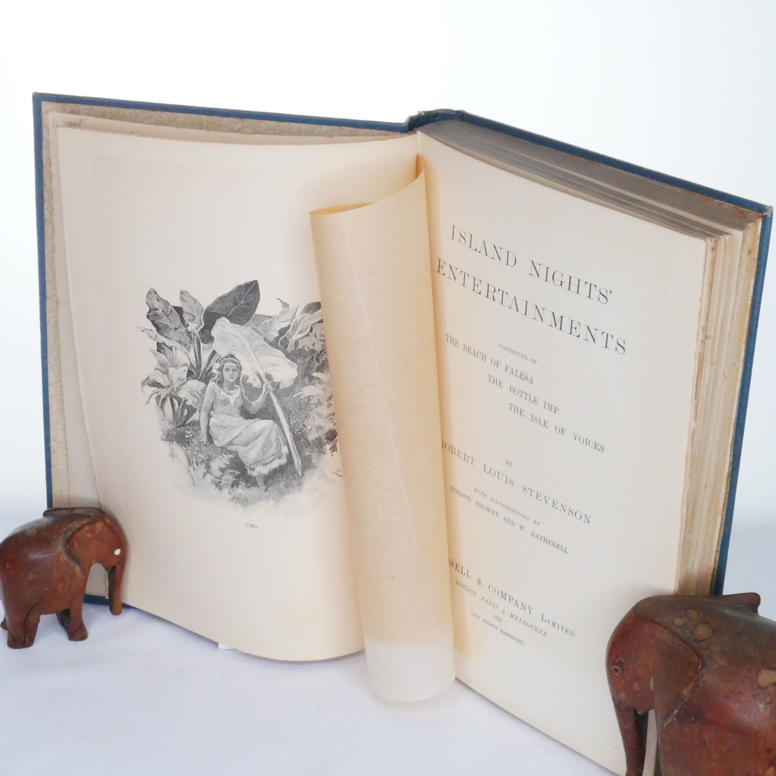 Island Nights' Entertainments – Robert Louis Stevenson (Cassell & Company, First Edition, First Issue, 1893)