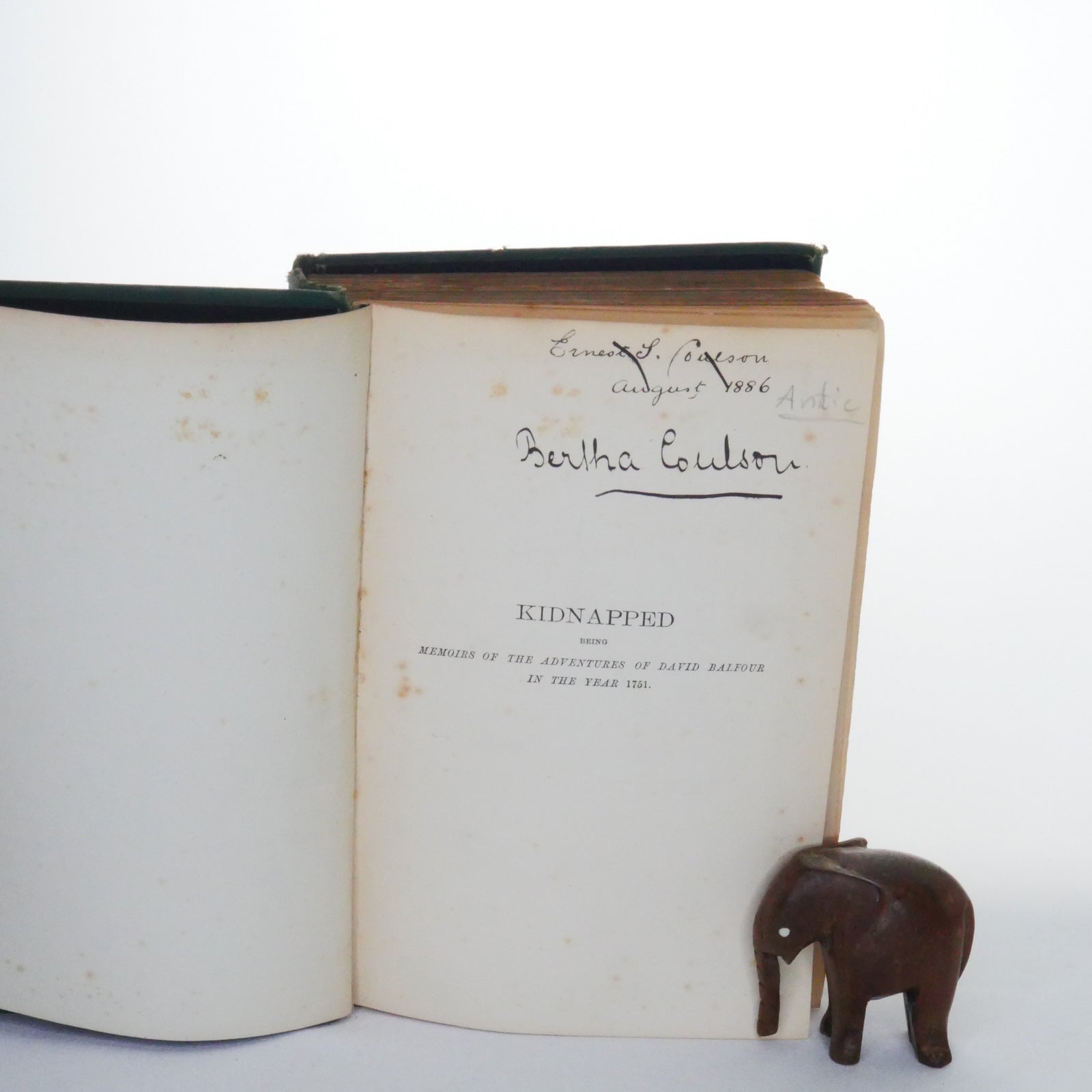 Kidnapped - Robert Louis Stevenson (Cassell & Company, 1886, First Edition)