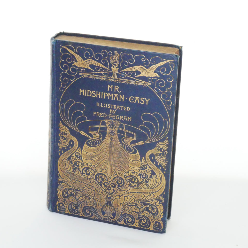 Mr. Midshipman Easy - Captain Marryat, Illustrated by Fred Pegram (Macmillan, 1896)