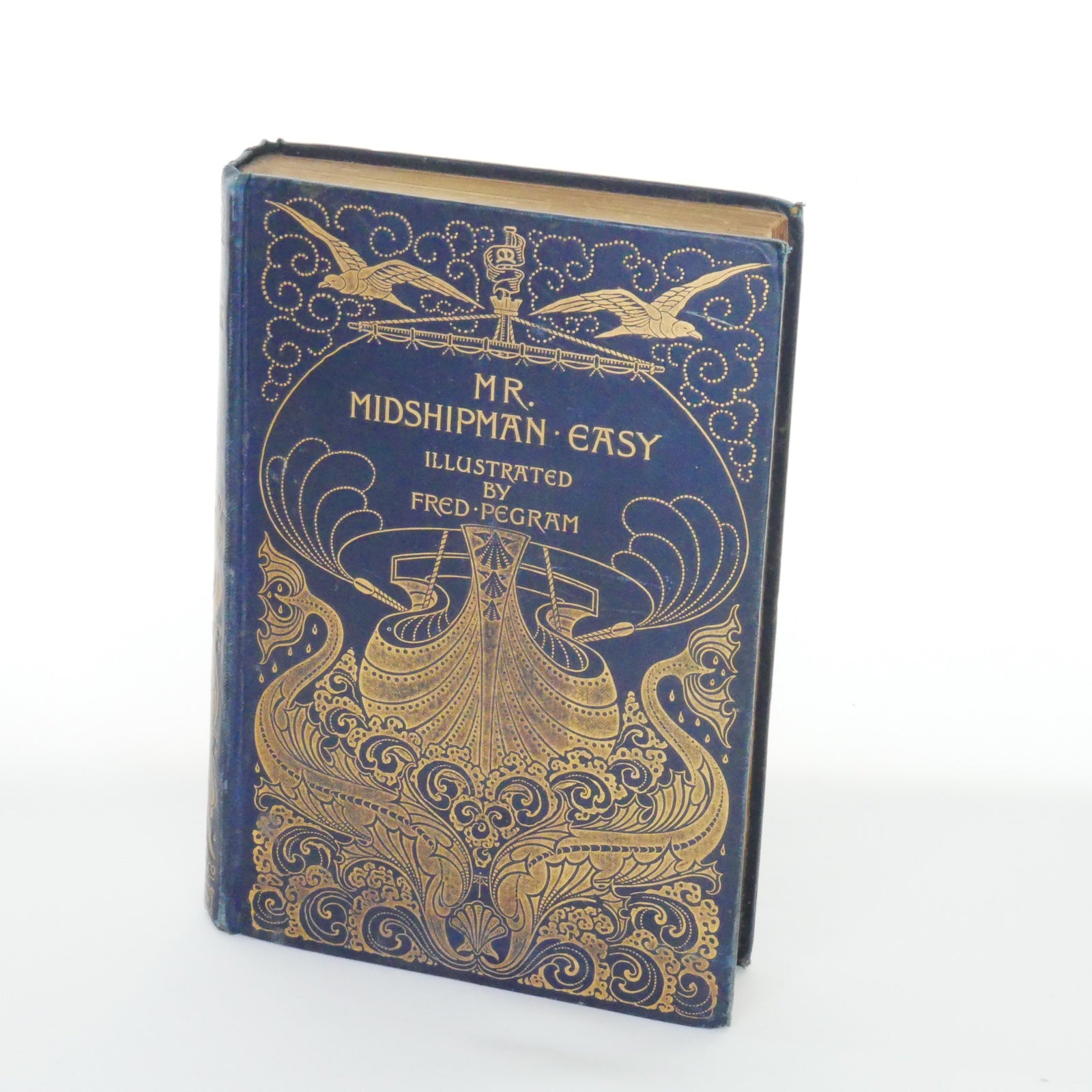 Mr. Midshipman Easy - Captain Marryat, Illustrated by Fred Pegram (Macmillan, 1896)