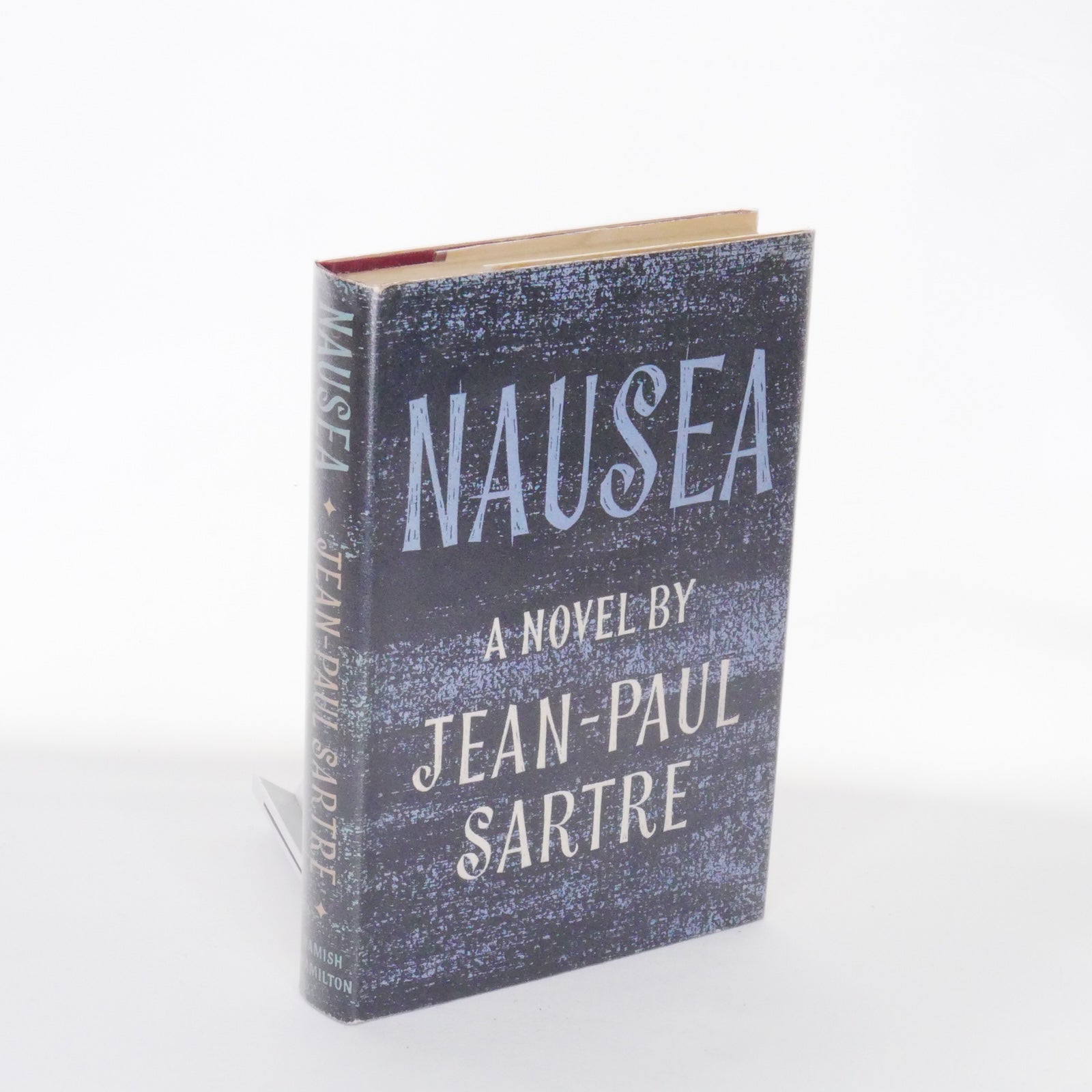 Nausea - Jean-Paul Sartre, translated by Robert Baldick (Hamish Hamilton) — with School Prize Plate