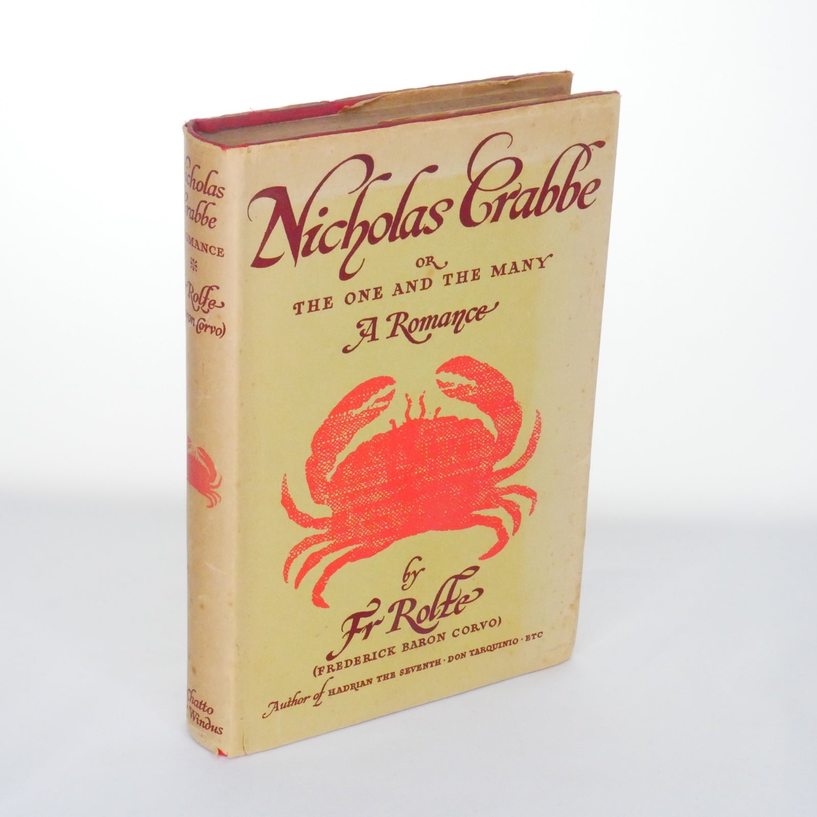 Nicholas Crabbe - Fr. Rolfe (Baron Corvo) (Chatto & Windus, First Edition, 1958)