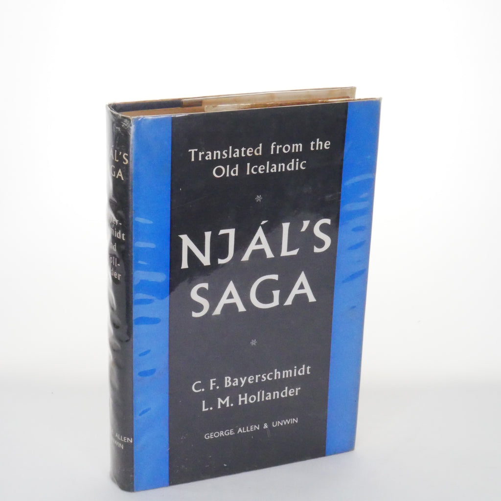 Njál's Saga - Bayerschmidt & Hollander (George Allen & Unwin, UK First Edition Thus, 1956)