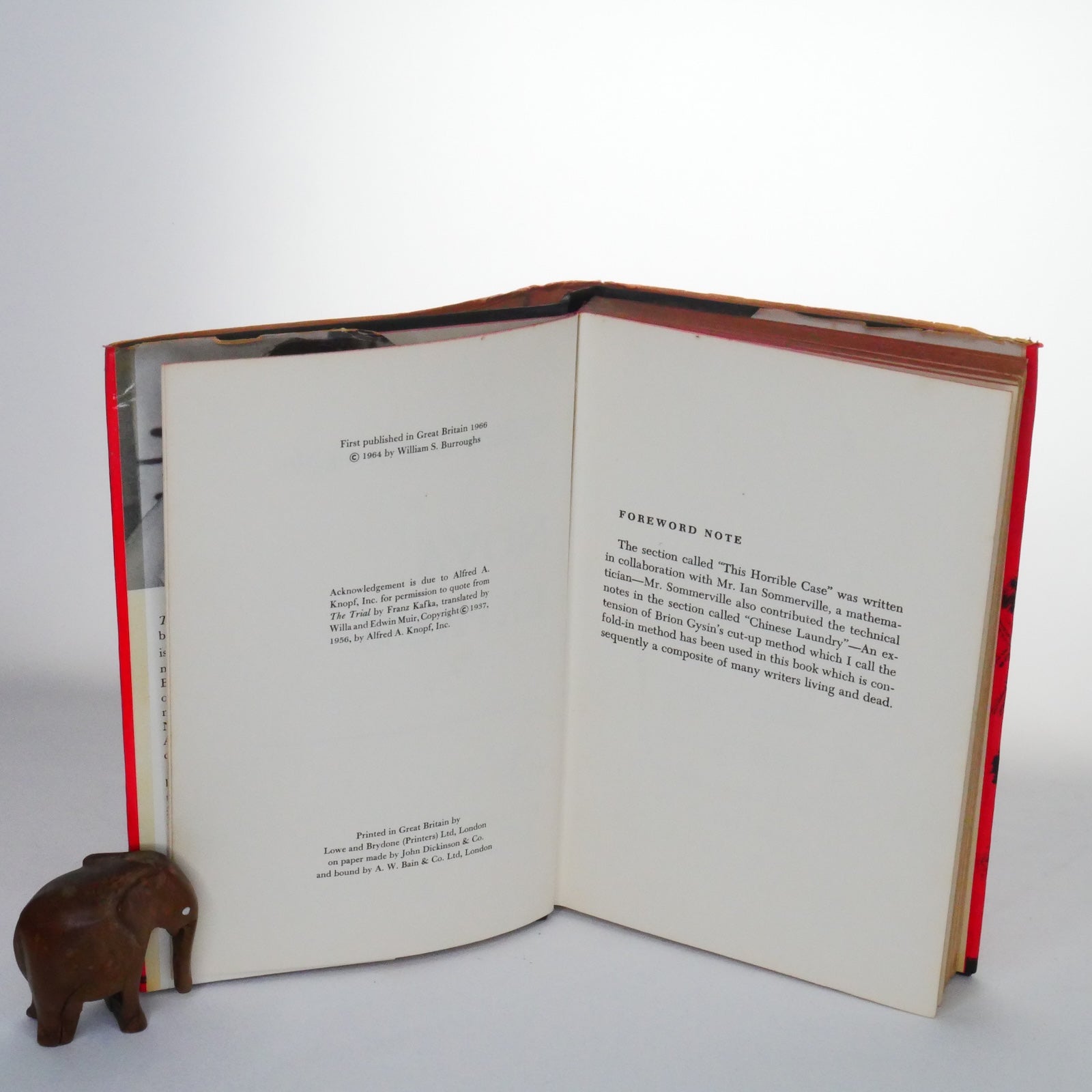 Nova Express – William Burroughs (First UK Edition, Jonathan Cape, 1966)