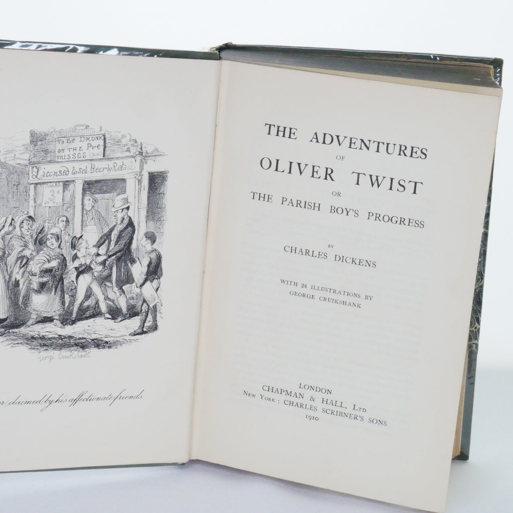 The Adventures of Oliver Twist - Charles Dickens (Chapman & Hall, Centenary Edition, 1910)