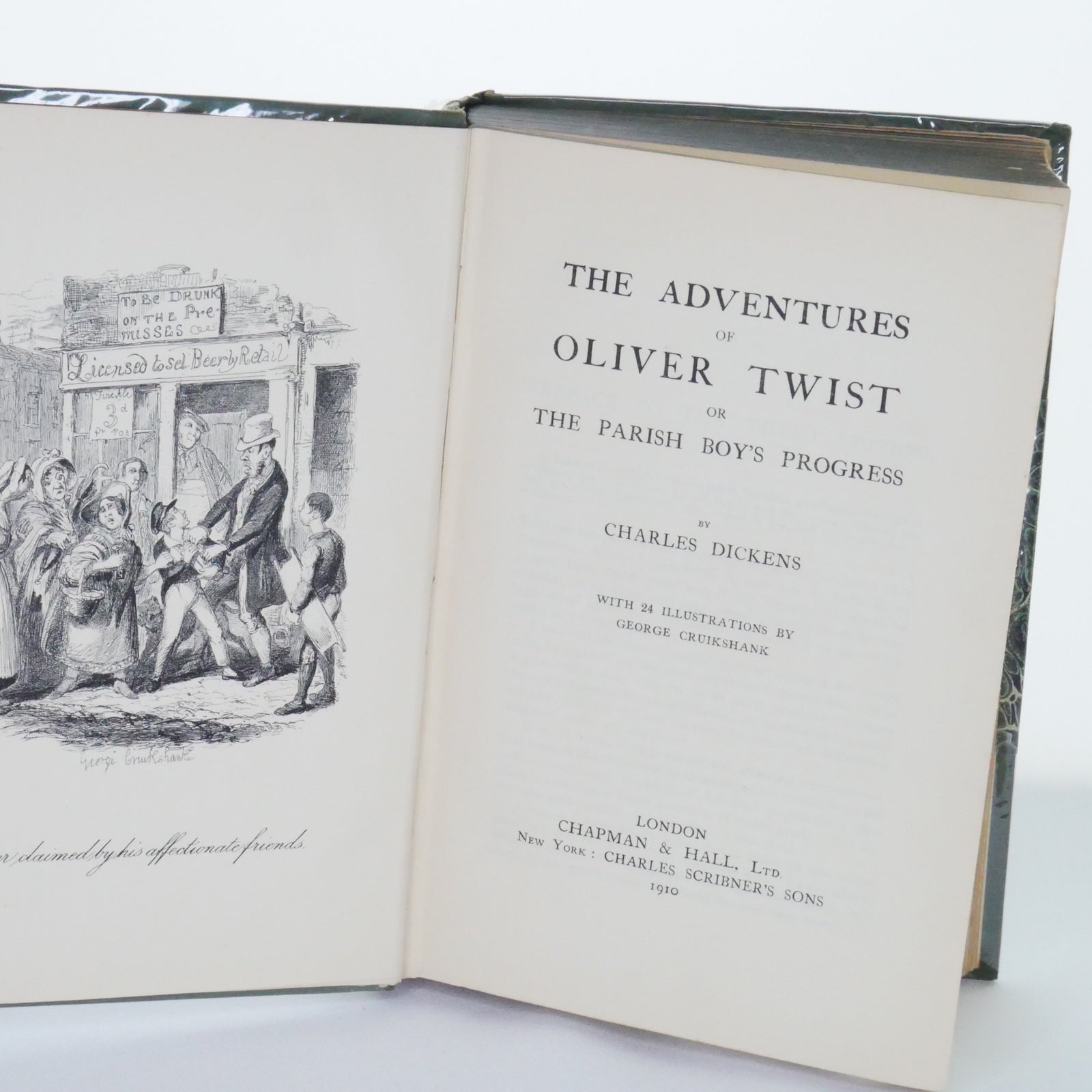 The Adventures of Oliver Twist - Charles Dickens (Chapman & Hall, Centenary Edition, 1910)