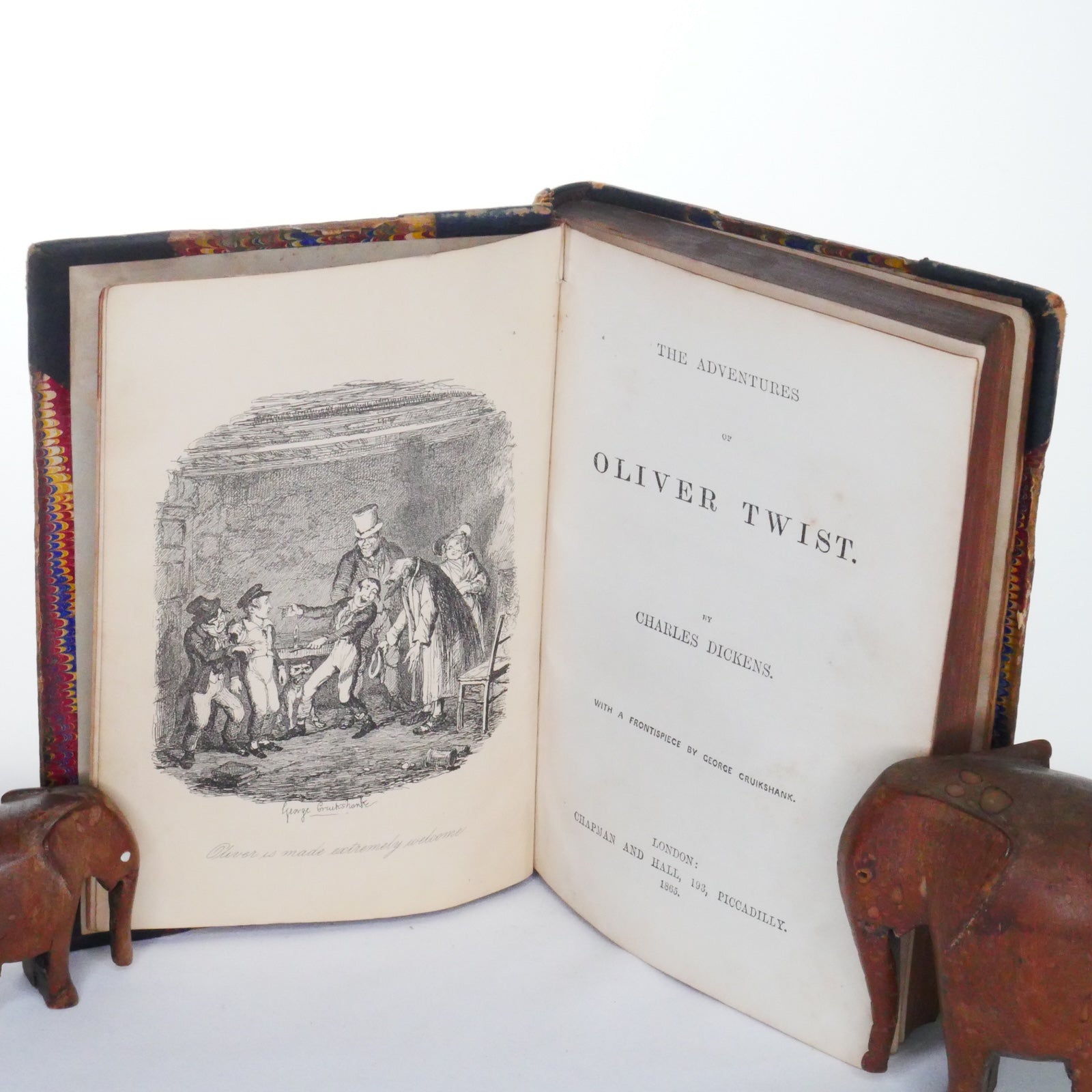 The Adventures of Oliver Twist – Charles Dickens (Chapman and Hall, 'Charles Dickens Edition', 1865)