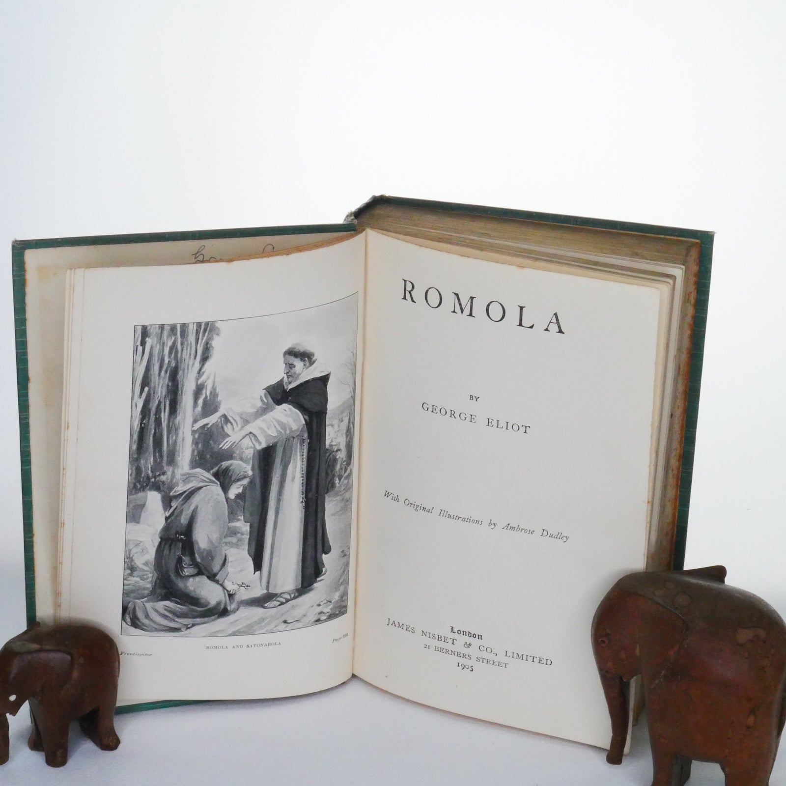 Romola – George Eliot – Illustrated by Ambrose Dudley (James Nisbet & Co., 1905)
