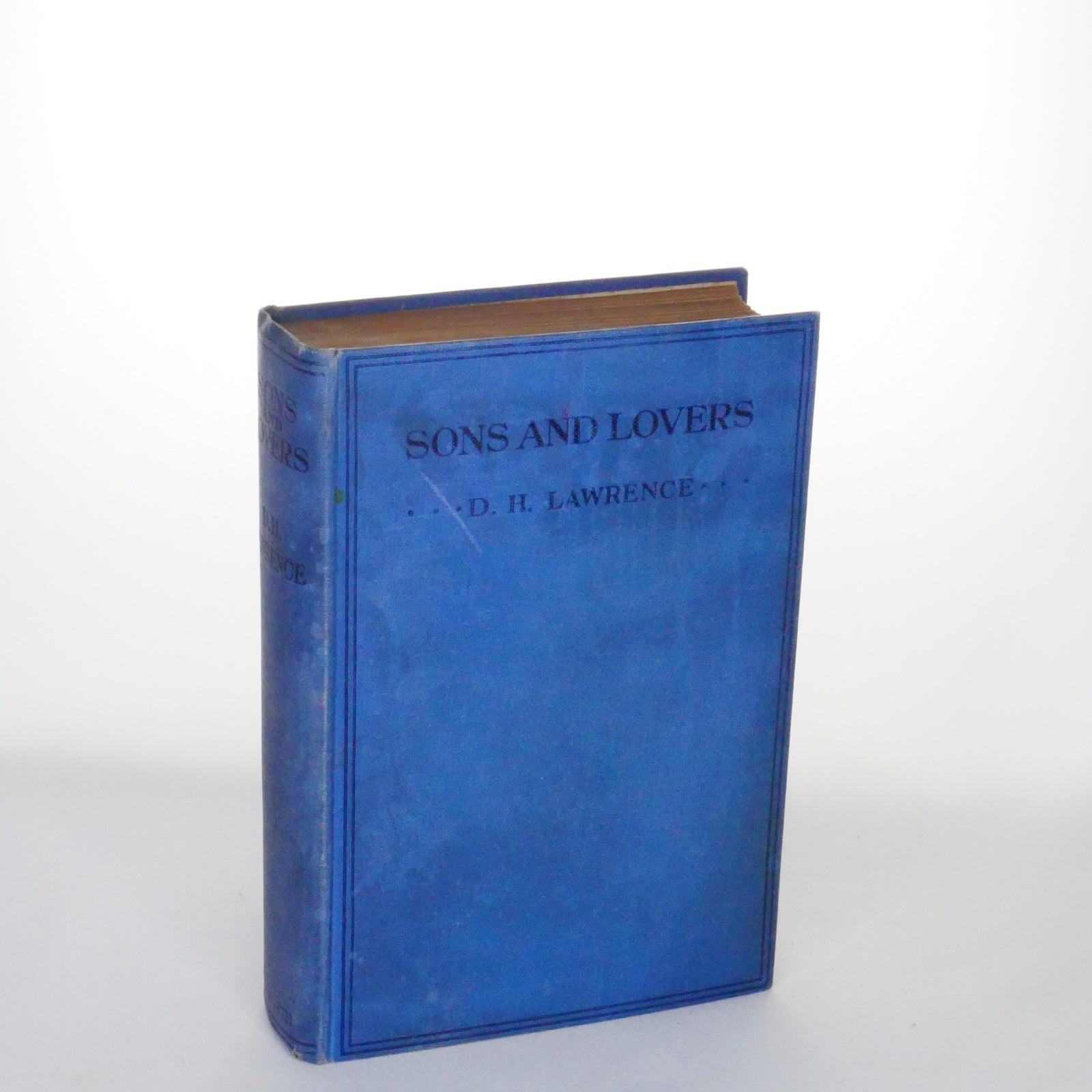 Sons and Lovers – D. H. Lawrence (Duckworth and Co., Fourth Impression 1924)