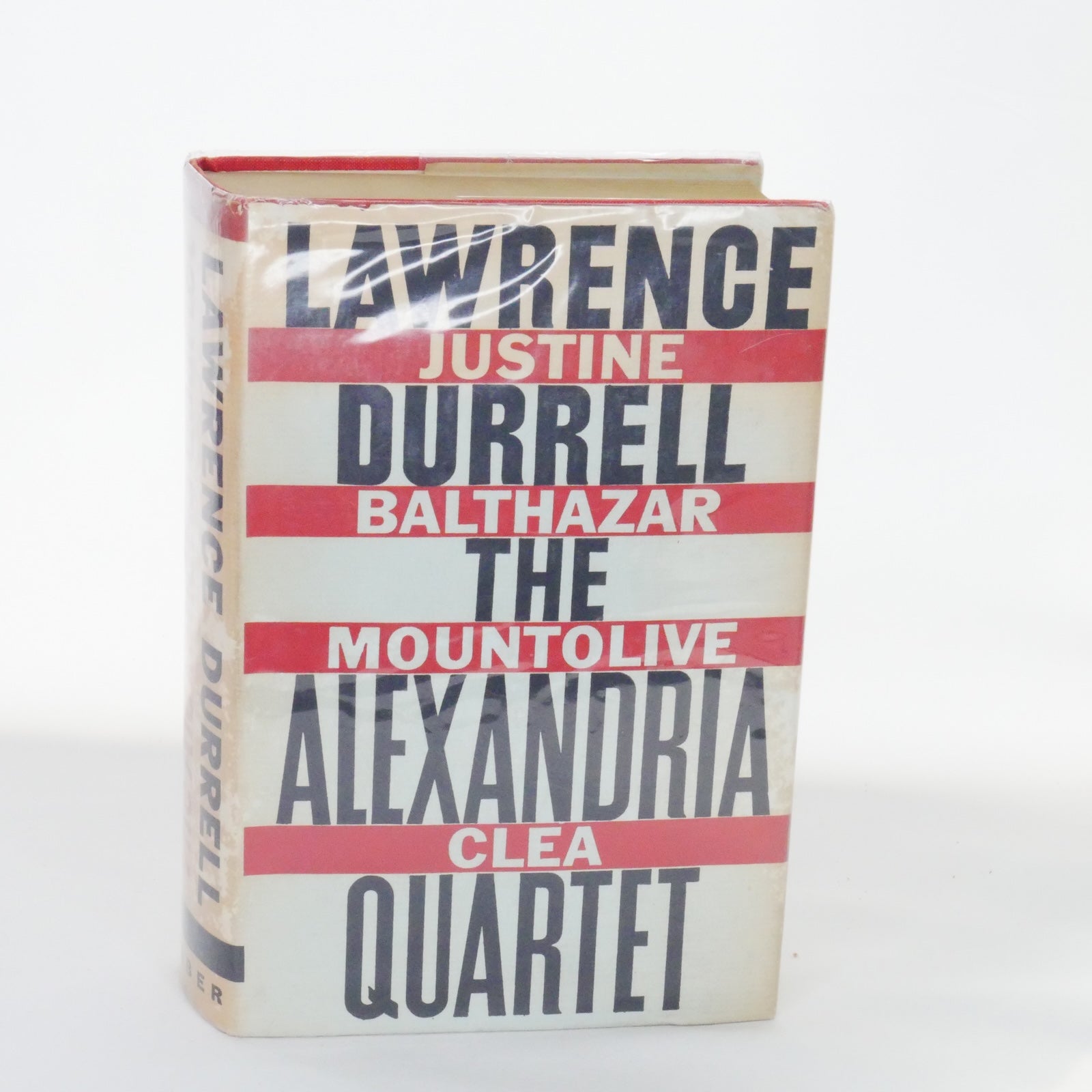 The Alexandria Quartet - Lawrence Durrell (Faber and Faber, One Volume Edition, 1962)