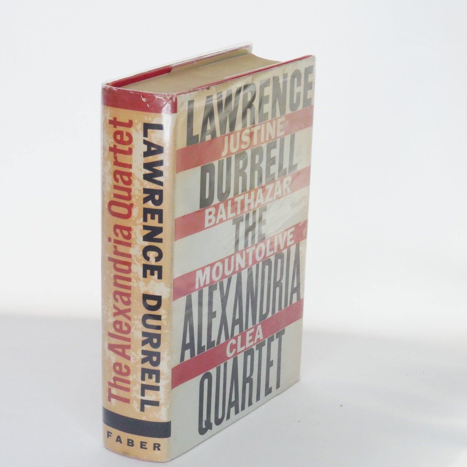The Alexandria Quartet - Lawrence Durrell (Faber and Faber, One Volume Edition, 1962)