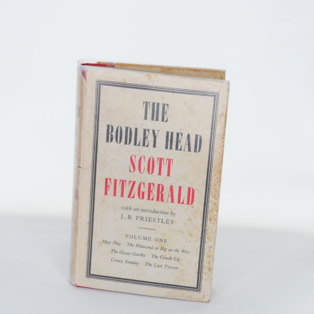 The Bodley Head Scott Fitzgerald Vol. I, Second Impression — Introduction by J.B. Priestley (The Bodley Head, London)