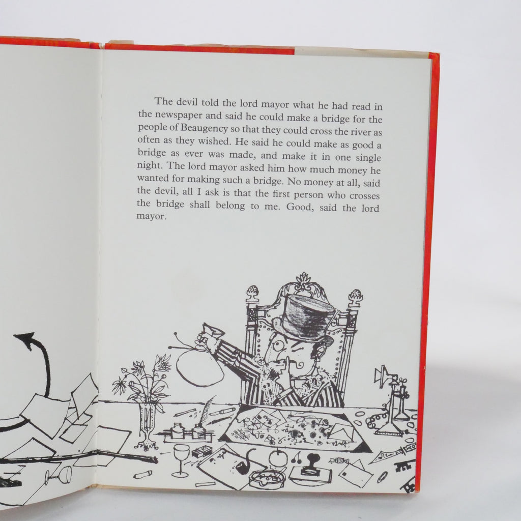 The Cat and the Devil - James Joyce, illustrated by Gerald Rose (Faber and Faber, First Edition)