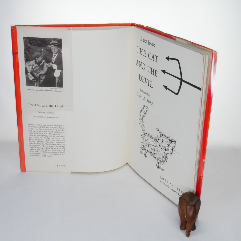The Cat and the Devil - James Joyce, illustrated by Gerald Rose (Faber and Faber, First Edition)