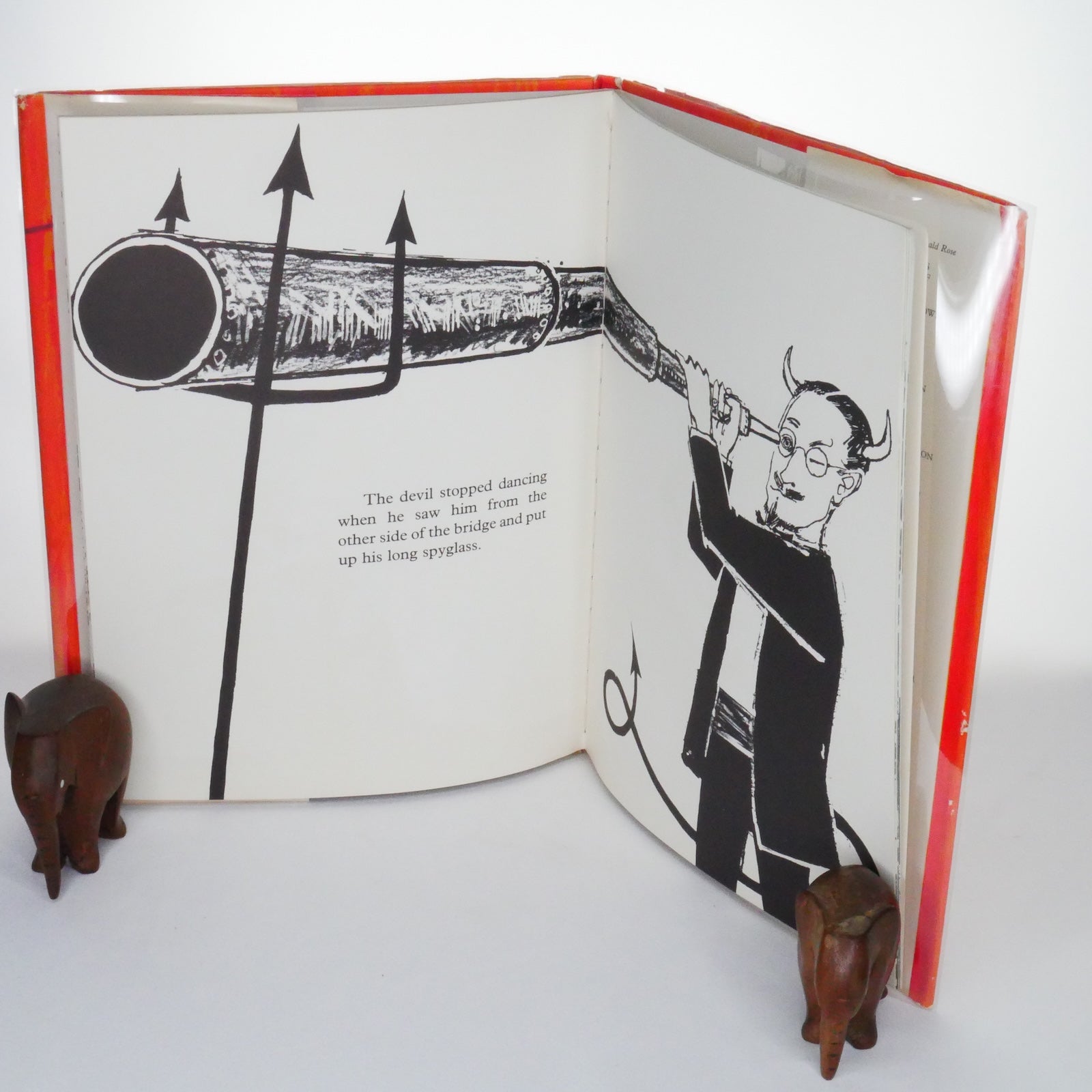The Cat and the Devil - James Joyce, illustrated by Gerald Rose (Faber and Faber, First Edition)