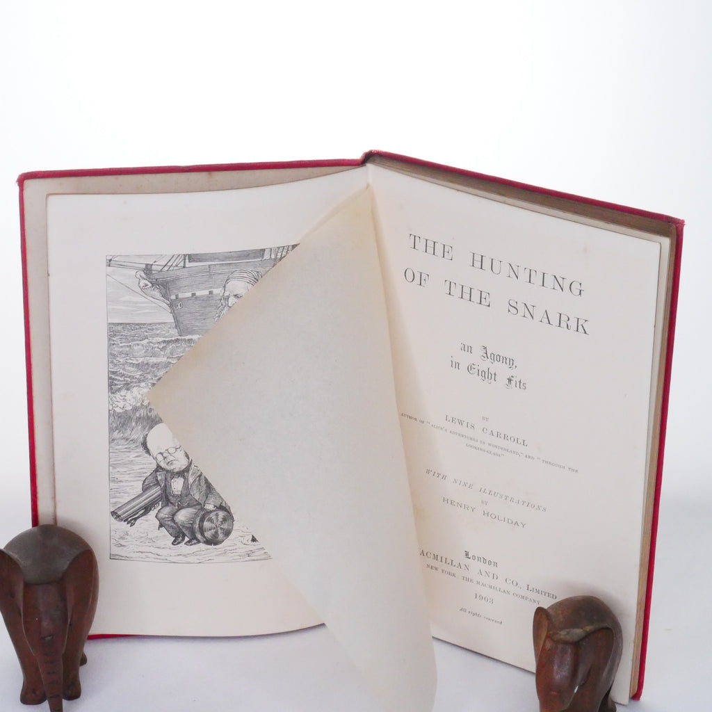 The Hunting of the Snark – Lewis Carroll (Macmillan and Co., 1903)