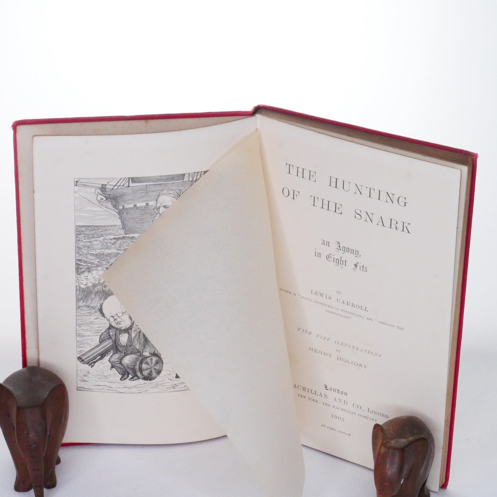 The Hunting of the Snark – Lewis Carroll (Macmillan and Co., 1903)