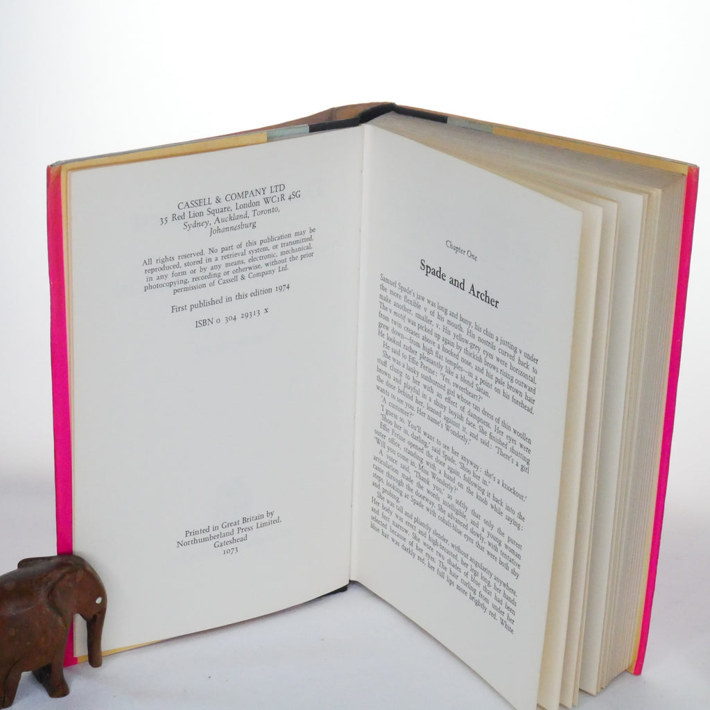 The Maltese Falcon – Dashiell Hammett (Cassell Uniform Edition, 1974)