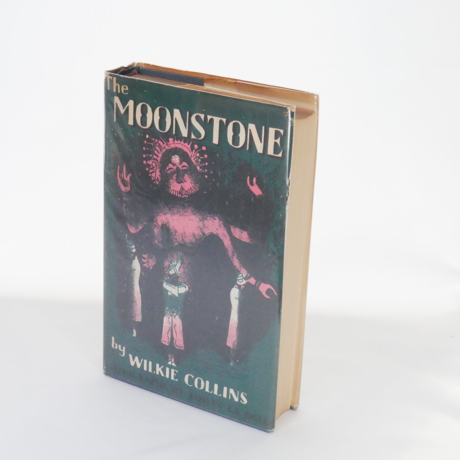 The Moonstone - Wilkie Collins (Folio Society, 1951 — Striking Hindu Deity Dust Jacket)
