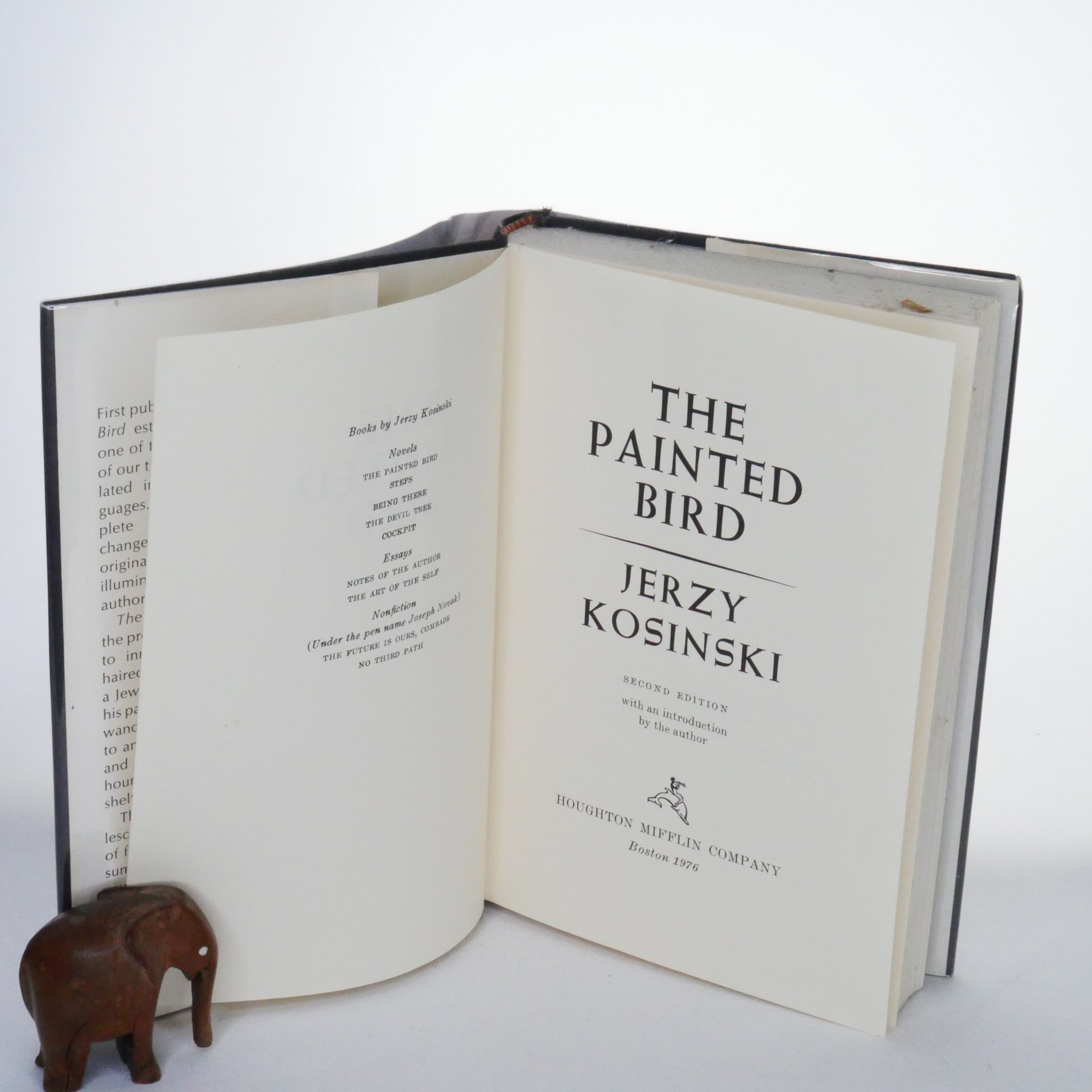 The Painted Bird – Jerzy Kosinski (Second Edition – Houghton Mifflin, Boston 1976)