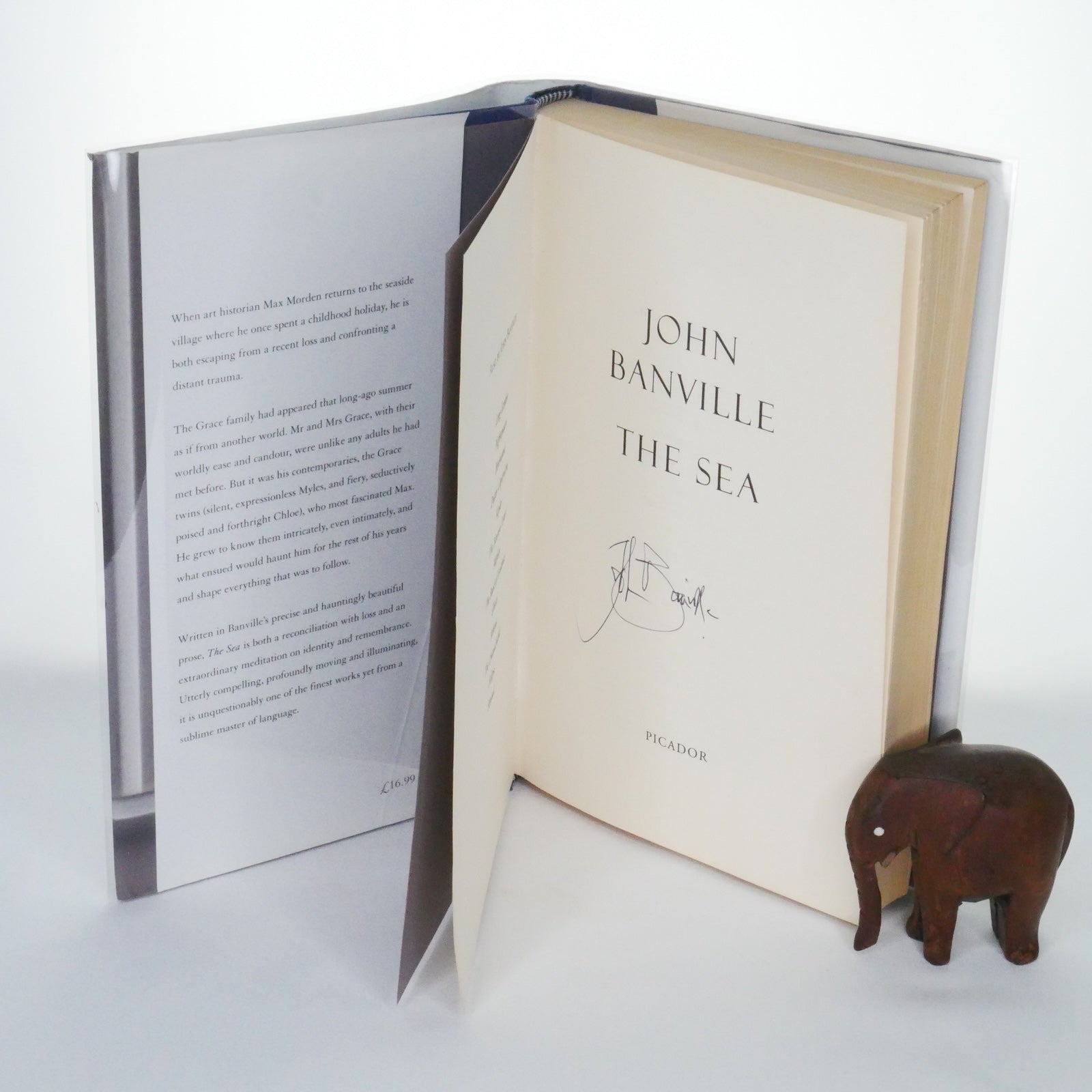 The Sea - John Banville (Signed 1st Edition, Picador, London, 2005)