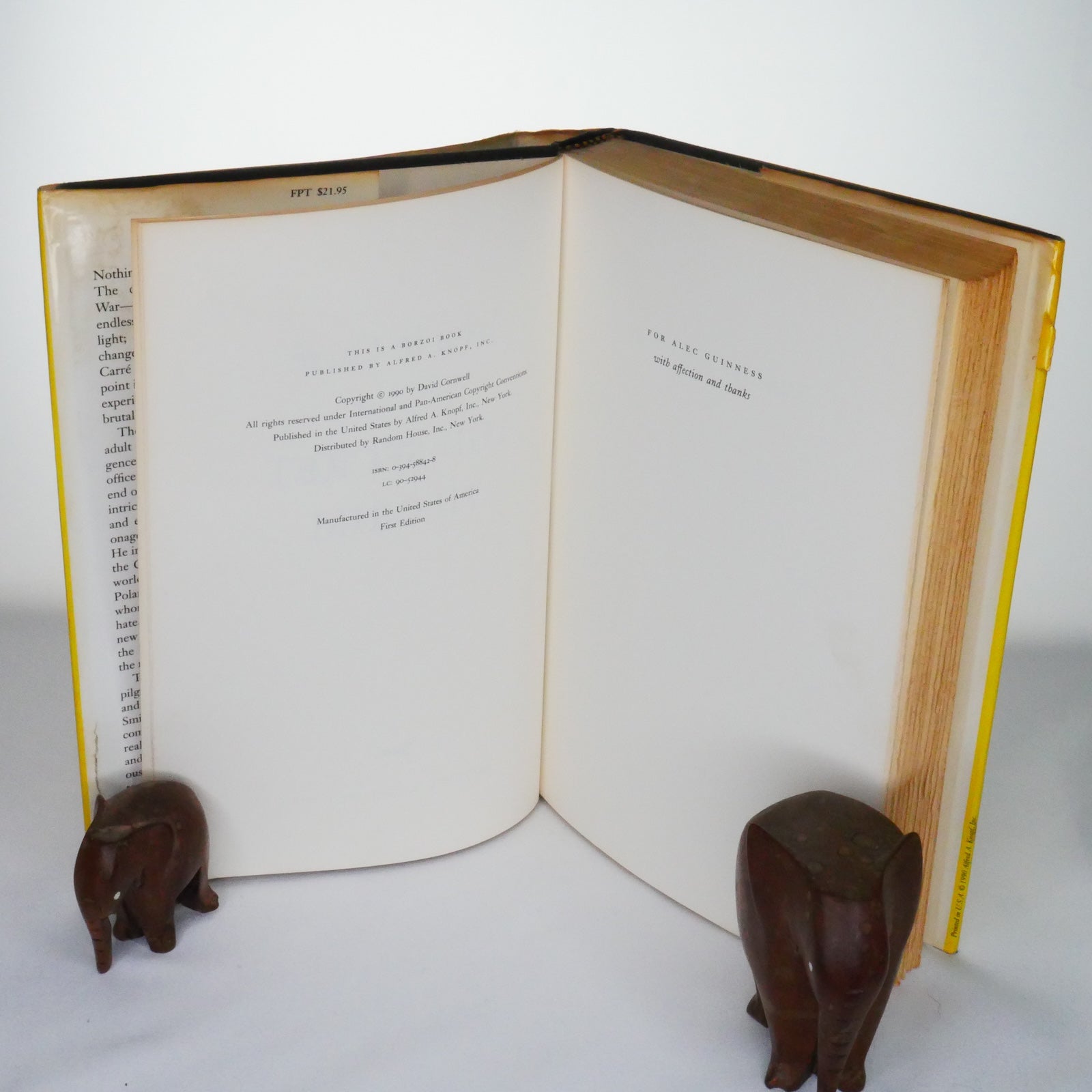 The Secret Pilgrim - John le Carré (Alfred A. Knopf, US First Edition, 1991)