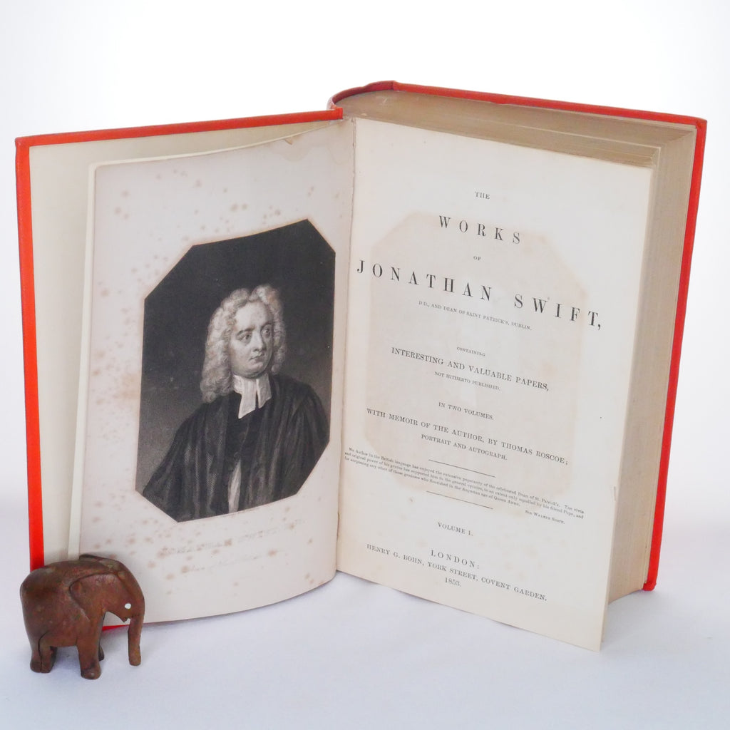 The Works of Jonathan Swift – 2 Vols (Henry G. Bohn, 1853)