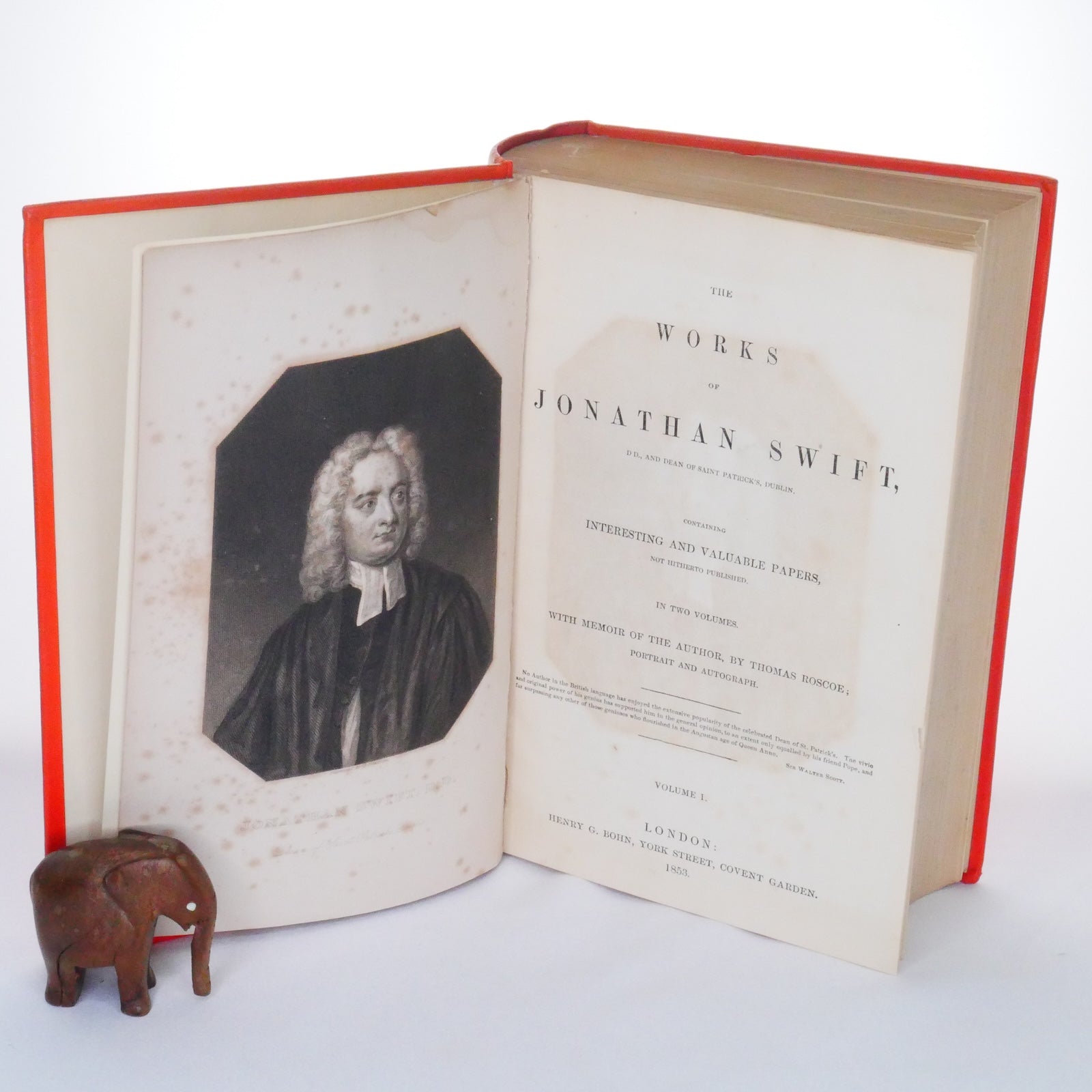 The Works of Jonathan Swift – 2 Vols (Henry G. Bohn, 1853)