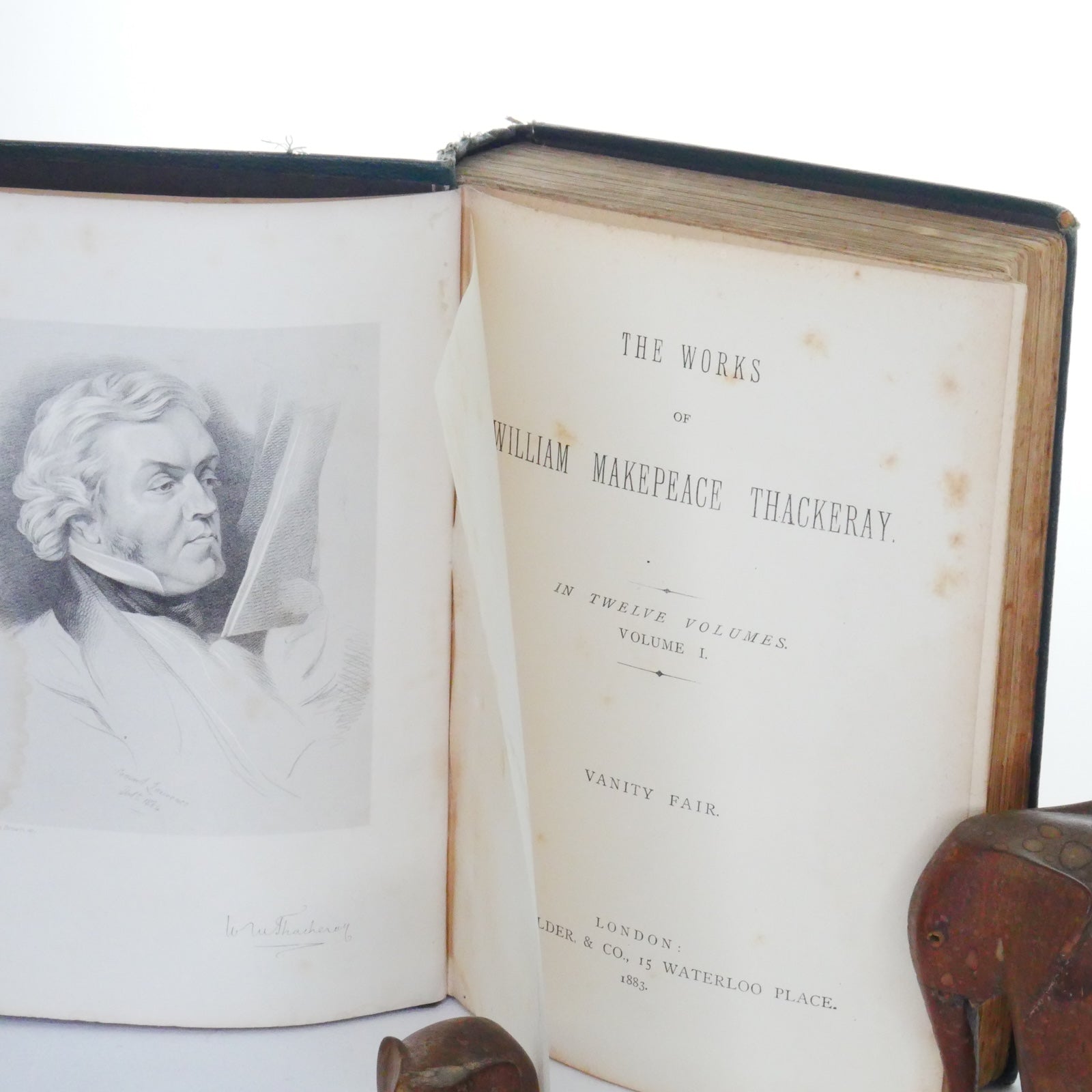 Vanity Fair: A Novel Without a Hero - William Makepeace Thackeray (Smith, Elder & Co., 1883)